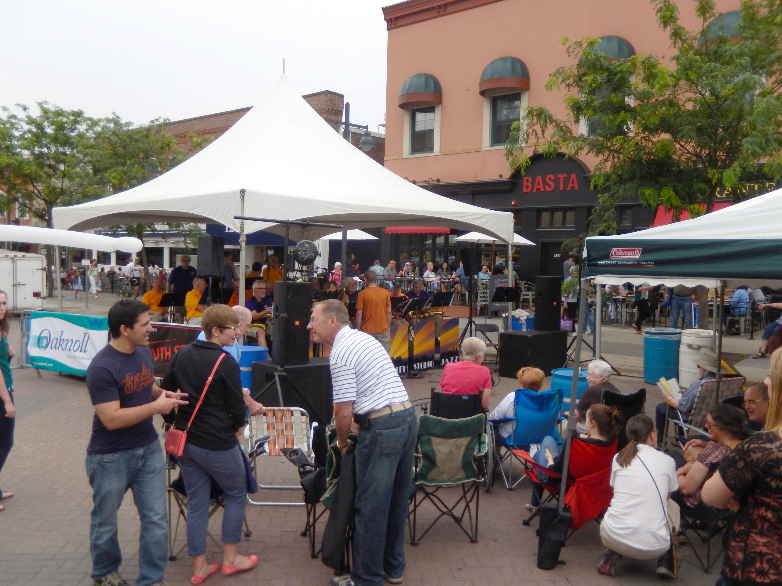 1 of 3 local stages at Iowa City Jazz Fest 2015