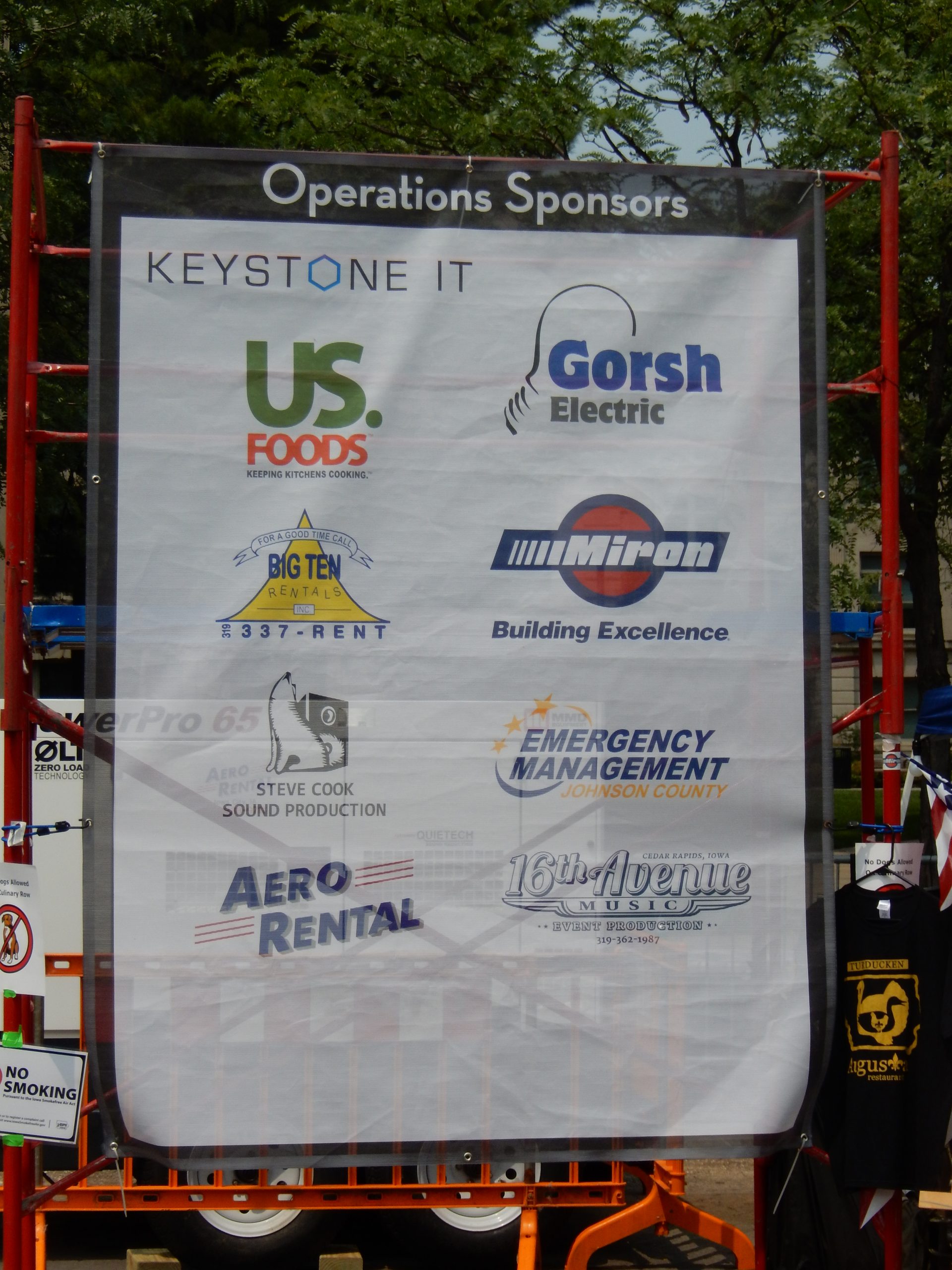 List of operations sponsors