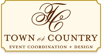 Town or Country Event Coordination and Design LOGO