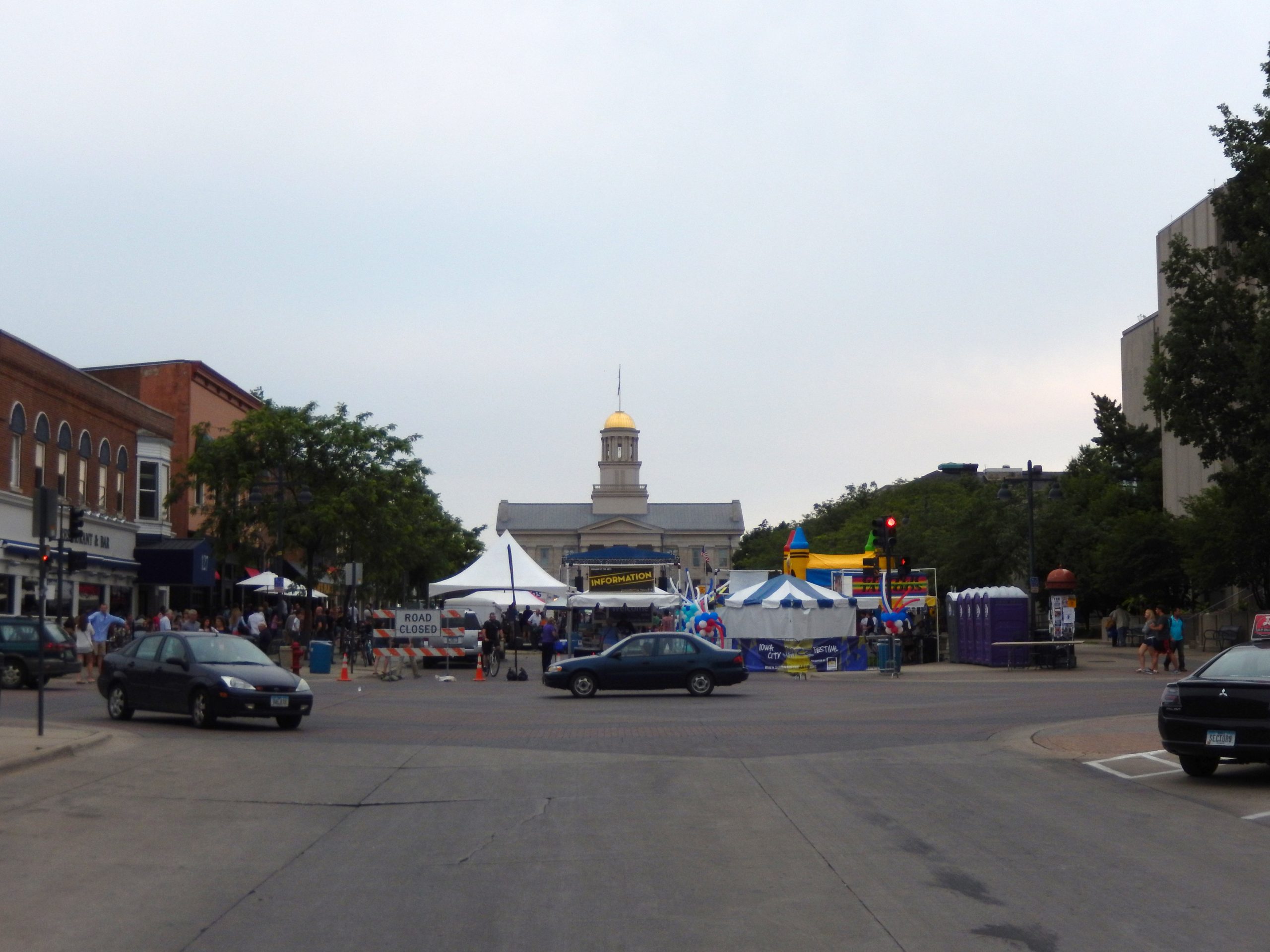 View of the Iowa City Jazz Fest 2015