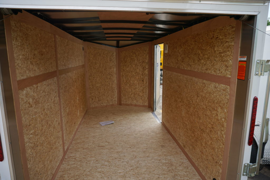Pewter 6' x 12' Enclosed Cargo Trailer Buy/Rent Iowa City,IA