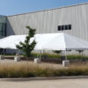 30' x 75' frame tent rental in Grinnell, Iowa