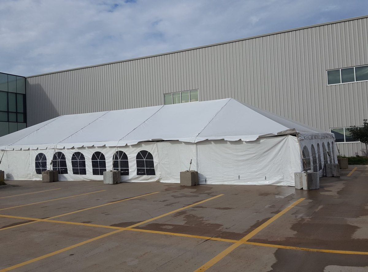 Rent 30' x 75' Frame Tent in Iowa | Temporary Event Tent | 2,250 ft²