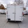 Back doors on the 6 Tap, 30 Keg, refrigerated draft beer trailer for rent
