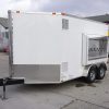 Hitch and beer side of the 6 Tap, 30 Keg, refrigerated draft beer trailer for rent