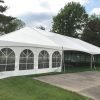 40' x 80' Hybrid wedding tent in Davenport, Iowa