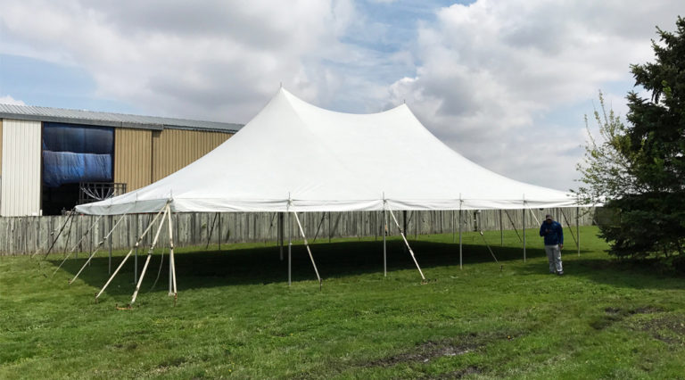 Large Outdoor Birthday Party with Tent in Washington, Iowa