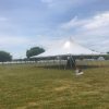 30' x 40' rope and pole tent for The Muddy Fest in Davenport, Iowa