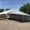 40' x 80' Hybrid tent provides extra room at a corporate events