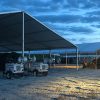 60' x 66' clearspan construction tent and 40' x 60' clearspan construction tent in New Sharon, IA