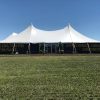 Event Tent with If Corn Is King, Then This Place Is The Palace. Wyffels Hybrids. A Wholly Owned Subsidiary of Nobody. as side walls. (60' x 90' "twin-pole" legend rope and pole tent)