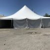 Furniture sale at Store for Homes in Newton, Iowa under a 40' x 80' rope and pole tent