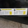 Tire and loading information for 6' x 14' Tandem Axle Dump Trailer for rent [5931]