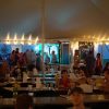 Iowa Craft Beer Tent under our 60′ x 150′ “twin pole” Legend rope and pole tent at Blues and BBQ in North Libery, Iowa