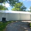 Two 12-Ton Air conditioning unit outside a 60' x 66' clearspan Losberger-made tent