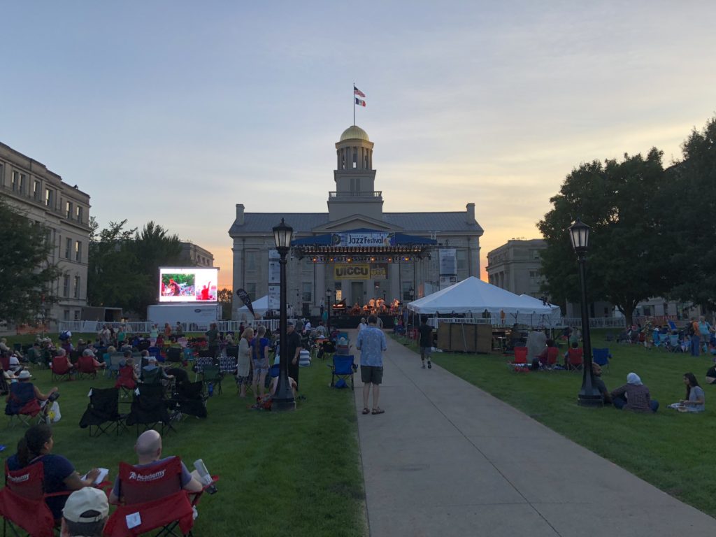 2018 Iowa City Jazz Festival main stage