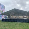 Rent 40' x 40' Losberger clearspan event structure tent on 10’ legs