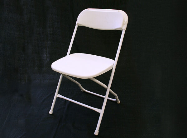 Rent White Plastic Folding Chair
