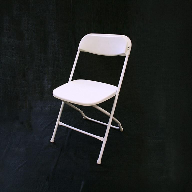 Rent White Plastic Folding Chair