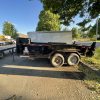 6' x 14' dump trailer rental in Iowa City, IA side VIN-5931