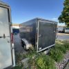 7' x 14' Cargo Trailer Rental in Iowa City, IA VIN-9309 back
