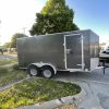 7' x 14' Cargo Trailer Rental in Iowa City, IA VIN-9309 side