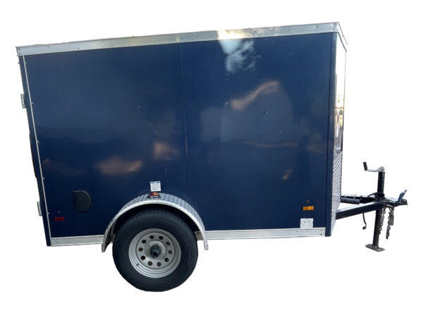 Rent 5' x 8' Enclosed Cargo Trailer in Iowa City. VIN-9482