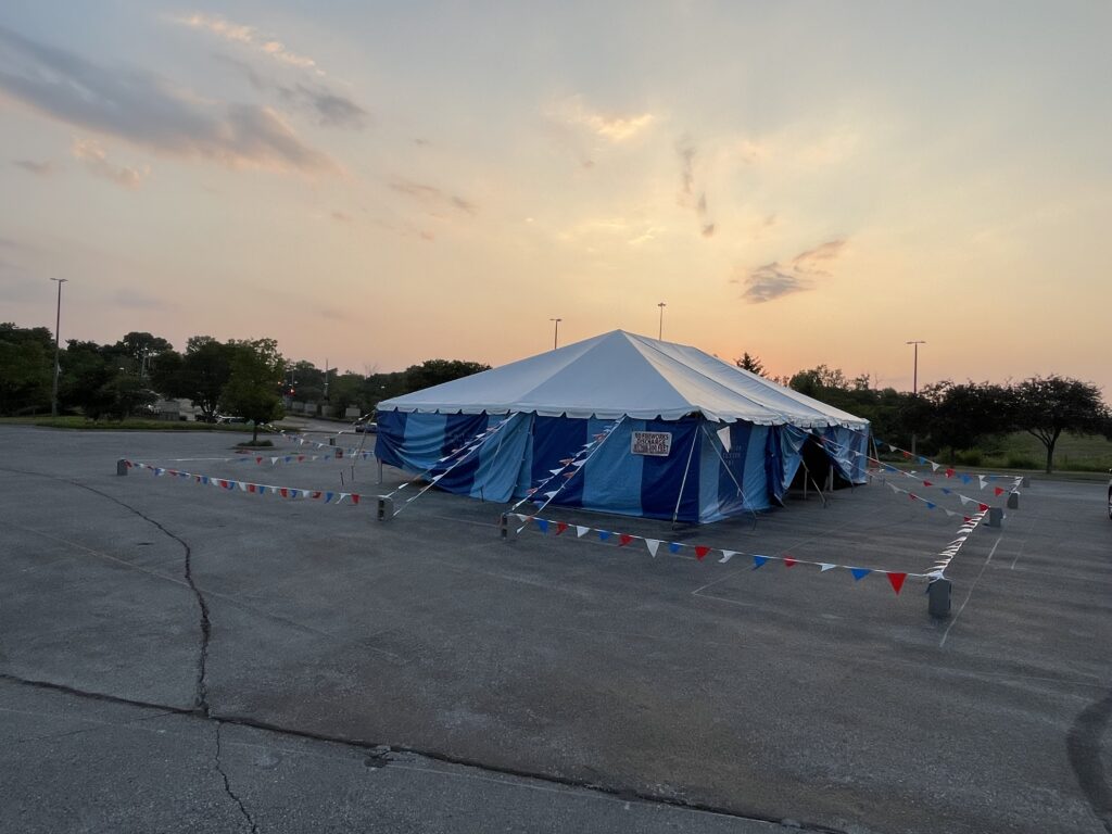 TNT Fireworks tent open at Coral Ridge Mall in 2023 located at 1451 Coral Ridge Ave, Coralville, IA 52241