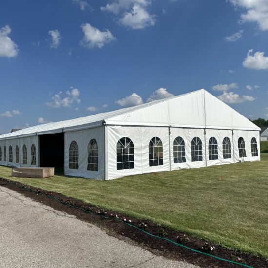 60' x 115' Temporary Tent Structure | 18m x 35m Losberger Clearspan