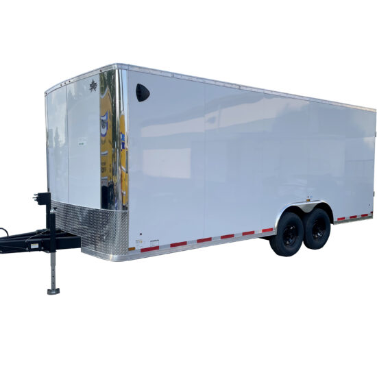 8½' x 20' enclosed trailer rental vin8256
