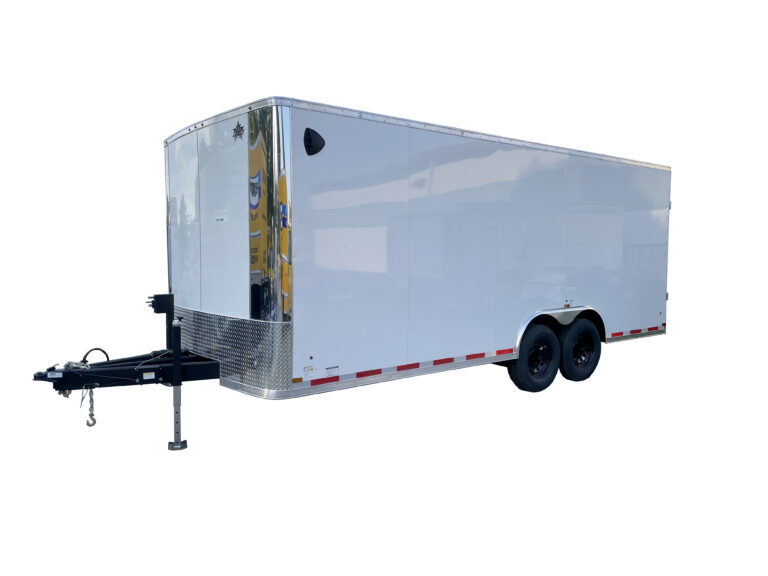 8½' x 20' enclosed trailer rental vin8256