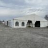 60' x 180' Clearspan Temporary Event Structure for the Special Workhorse Sale Kalona, Iowa in 2024 (Back End)
