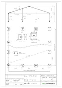 Liri Tent Technology 15m X 15m / 330ET ichnography drawing