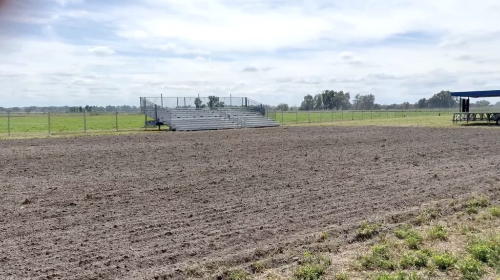 Towable bleacher delivery that saves Schuyler’s Rodeo in Schuyler, Nebraska