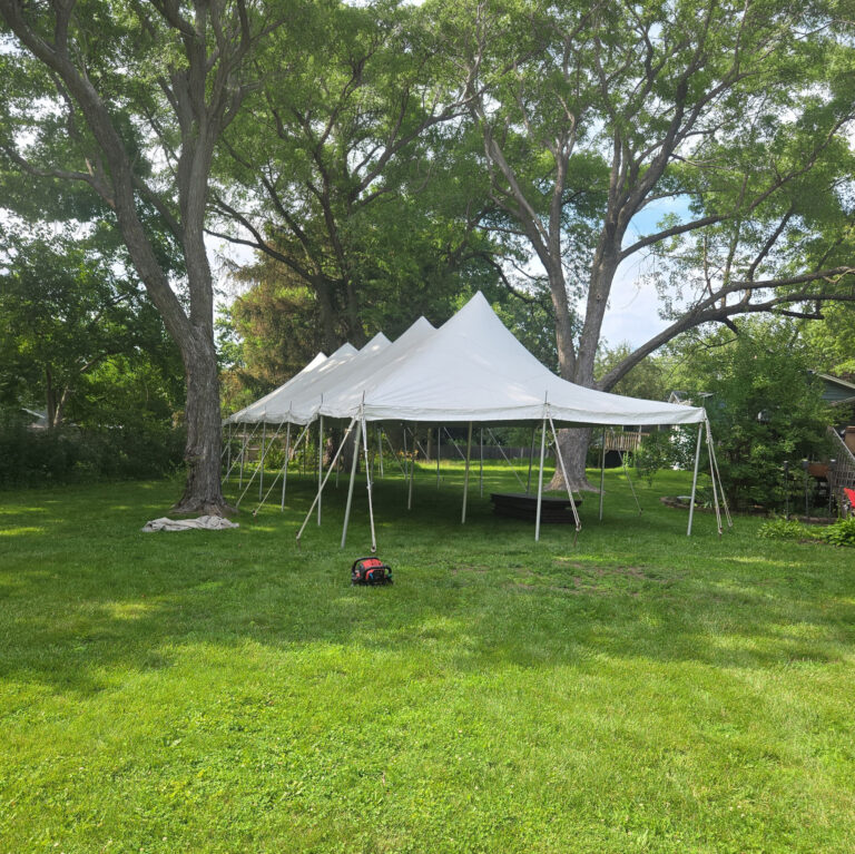Event Tent at the University of Iowa College of Medicine