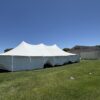 30' x 60' Rope and Pole tent in Galesburg, Illinois for Cornellier Fireworks by JB&D Siding, Windows, Roofing, Sunrooms