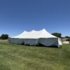 30' x 60' Rope and Pole tent in Galesburg, Illinois for Cornellier Fireworks (side)