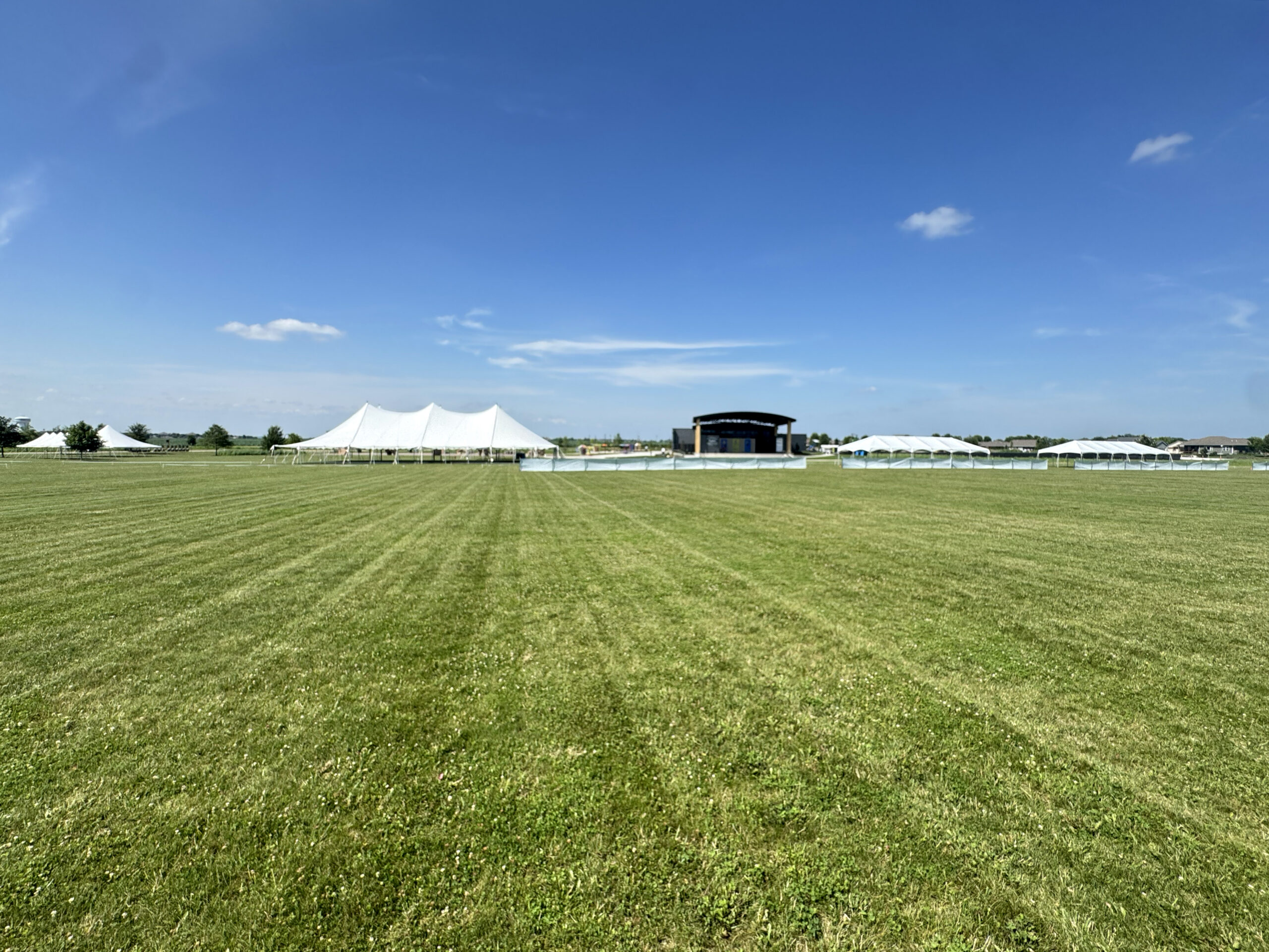 Big Ten Rentals Returns with Event Tents at North Liberty Blues & BBQ at Centennial Park - 2026 (overview photo)